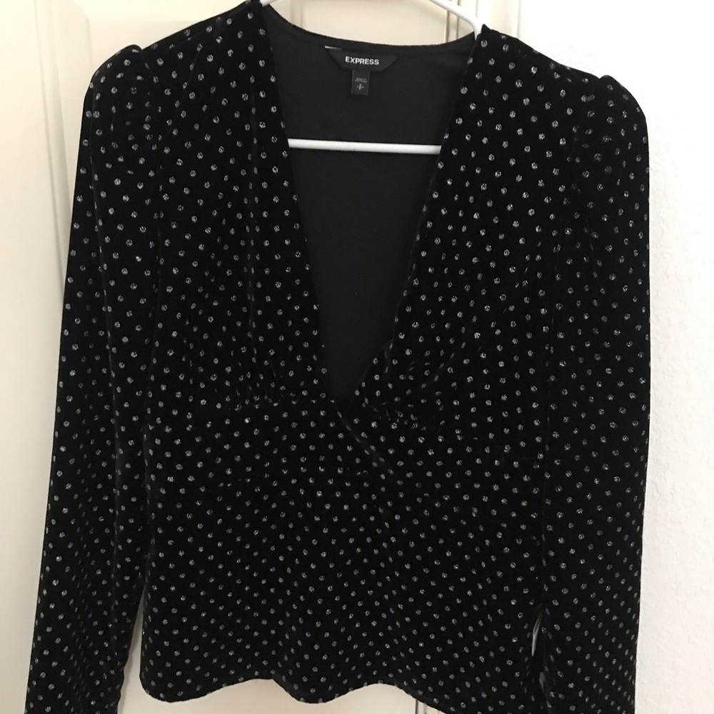 Express velvet blouse 3 for $20